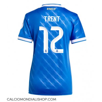 Maglie da calcio Real Madrid Alexander-Arnold #12 Terza Maglia Femminile 2025-26 Manica Corta Maglie da calcio Real Madrid Alexander-Arnold #12 Terza Maglia Femminile 2025-26 Manica Corta